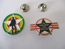 2 x PUNK metal badges only £6
