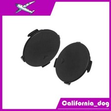 2Pcs For X5 E70 2008-13 51127206865# Car Rear Bumper Tow Hook Eye Cap Unpainted