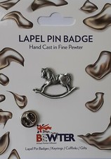 ROCKING HORSE Lapel Pin Badge