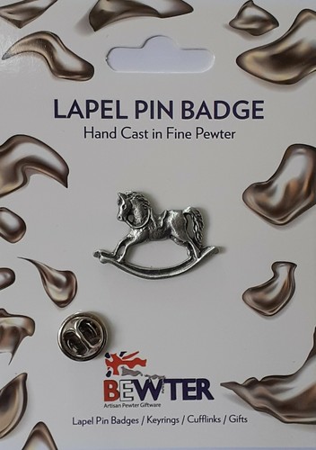 Rocking horse lapel - rocking,