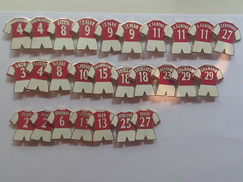 Arsenal pin badges each - pin, £3