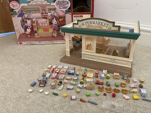 Sylvanian families supermarket - families,
