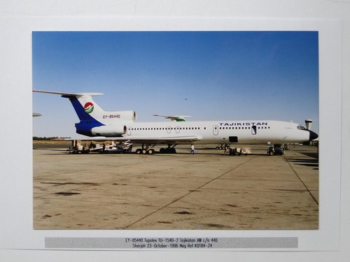 Tajikistan tupolev - tajikistan, aw