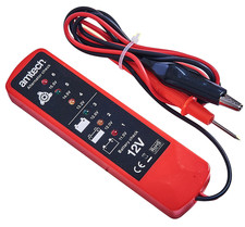 Battery & Alternator Tester All Car Vehicle 12V System Charge Level Indicator
