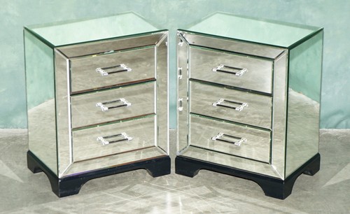 Pair venitian mirrored - pair,