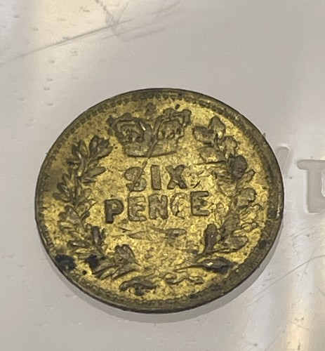 Germany victoria six pence - germany,
