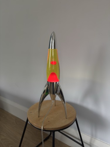Mathmos rocket lava lamp - lava,