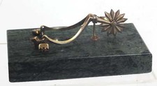 Silver Gilt Spur Paperweight