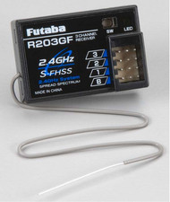 FUTABA R203GF 3 CHANNEL 2.4GHz