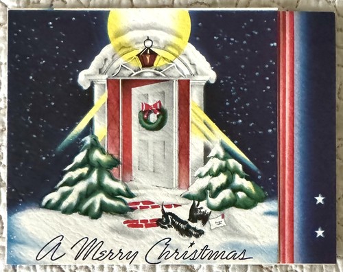 Unused christmas house - unused, scottie