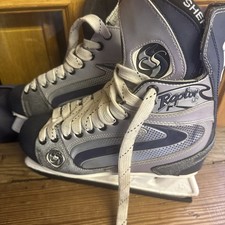 Sherwood Raptor Size Uk 4 With Blade Covers