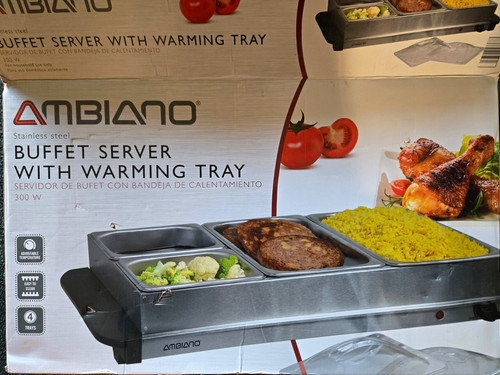 Ambiano buffet server with - ambiano,