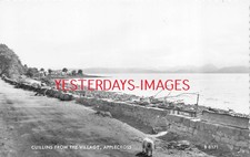 Cuillins from the Village Applecross Dog Highlands RP Postcard (D231)