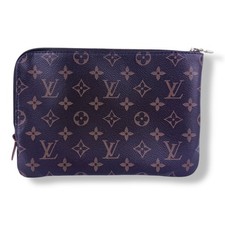 Louis Vuitton Brown Monogram Etui PM Voyage Pouch Bag
