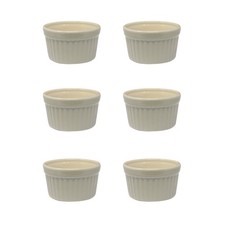 Grey Ramekin Bowl Ceramic