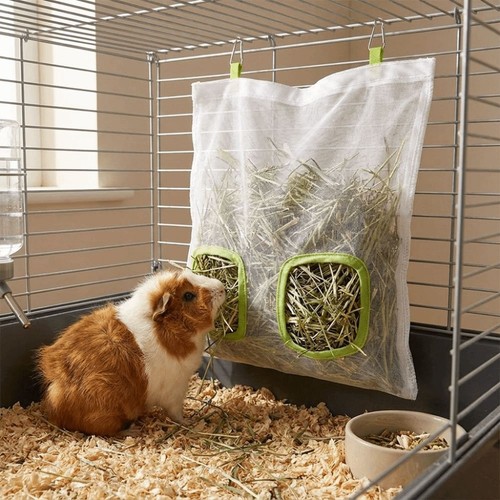 Rabbit hay bag hanging - rabbit,