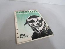 1988 HONDA NX125 OEM GENUINE