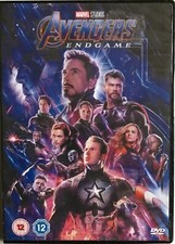 MARVEL  AVENGERS ENDGAME DVD 12 2019 Classic thriller IRON MAN CPT USA HULK