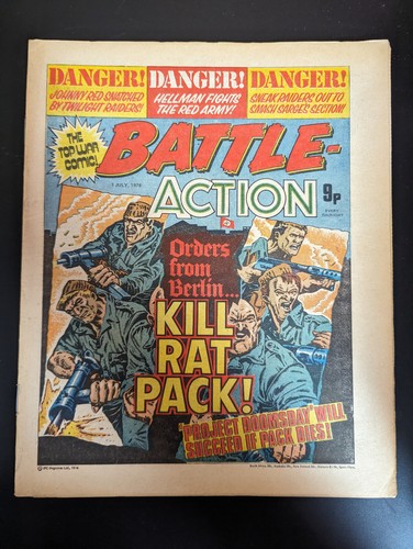 Battle action comic 1st july - 1st,