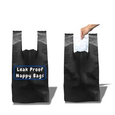 100 x Adult Nappy Bags |