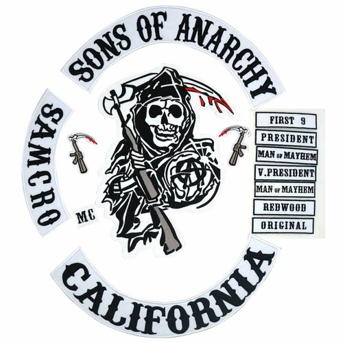 Son jacket back embroidered - of,