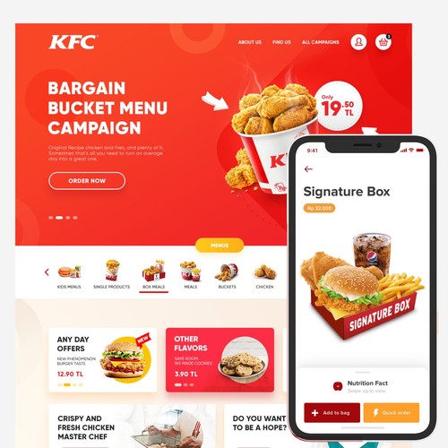 Online food ordering - online, websites