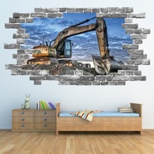 JCB Construction Digger Grey