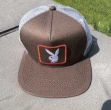 New Playboy Rabbit Trucker SnapBack Hat By Reach headwear 