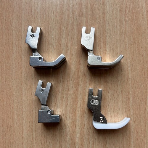 Sewing machine presser - , foot