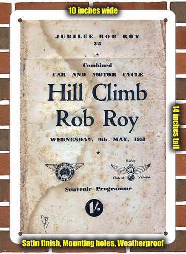 Metal sign 1951 rob - -,