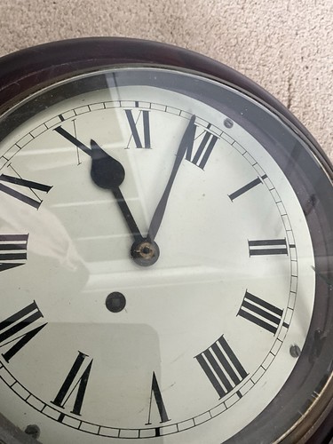 Antique wall clock with - wall,