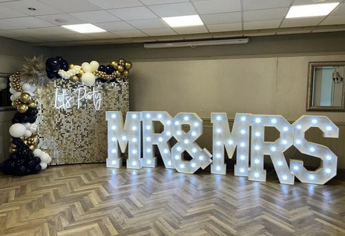 4ft light numbers marquee - light,