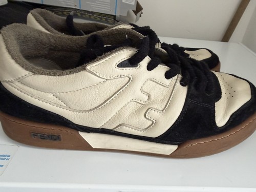 Fendi match suede lowtop - suede,