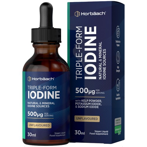Iodine liquid 500mcg - 500mcg, 30ml