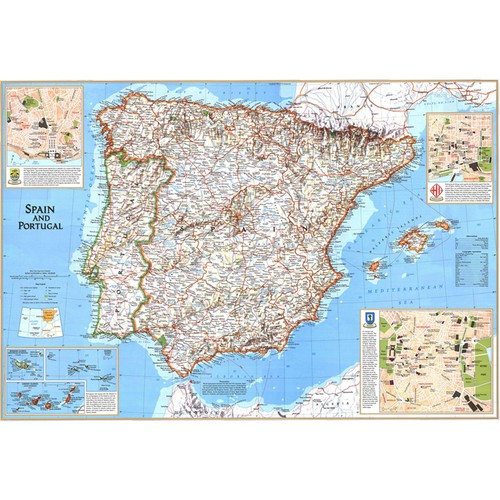 Spain and portugal - spain, regional
