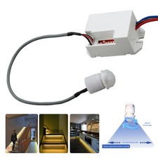 Mini PIR Motion Detector for Installation 230V AC max. 800W Movement Sensor 2023