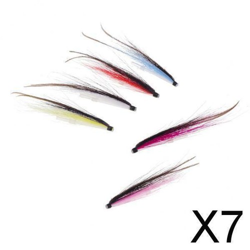 6pcs tube fly fishing - 6pcs,