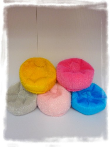 Faux fur beanbag - , for