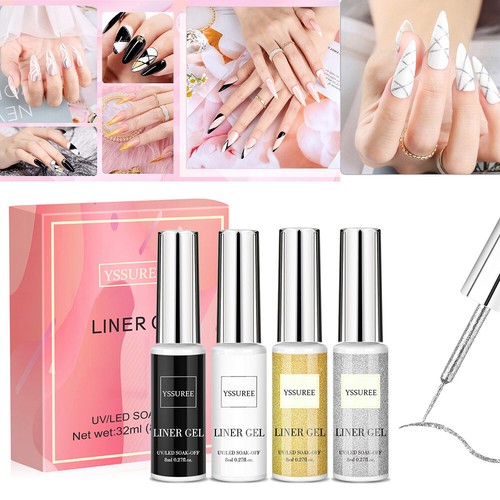 4pcs art liner gel - 4pcs, nail