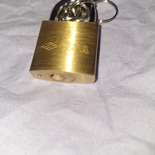 Padlock 30mm cisa hardened - padlock,