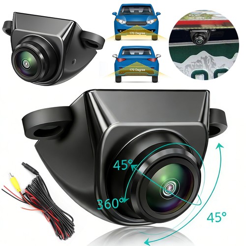 Rotating car rear view - hd,