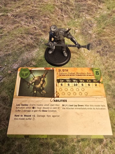 Malifaux sloth minature and - 2e,