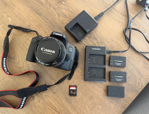 Canon eos 750d dslr - dslr, camera