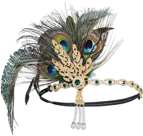 Iyou peacock feather - feather, gatsby