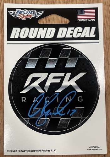 Chris buescher signed rfk - chris,