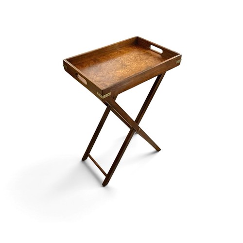 Butler tray table with folding - table,