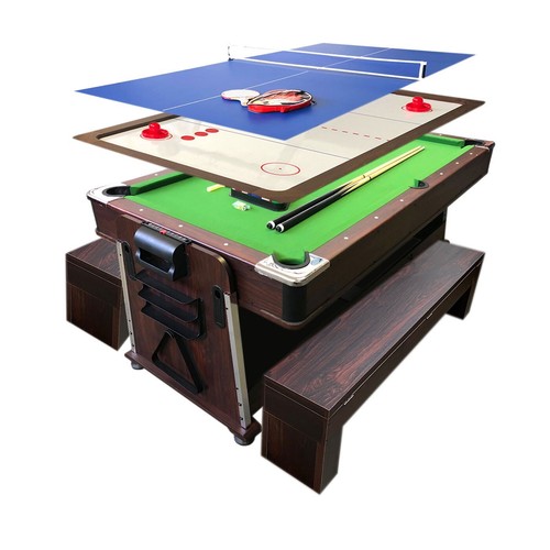 Pool table air hockey - ft,