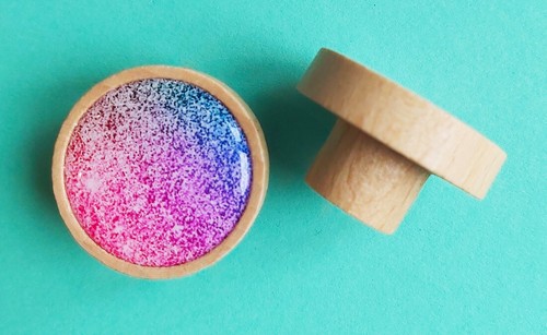Knobs mermaid glitter - 4x,