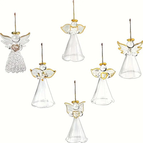Pcs crystal angel figurines - angel,