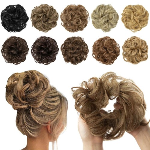 Ponytail scrunchie fake - scrunchie,